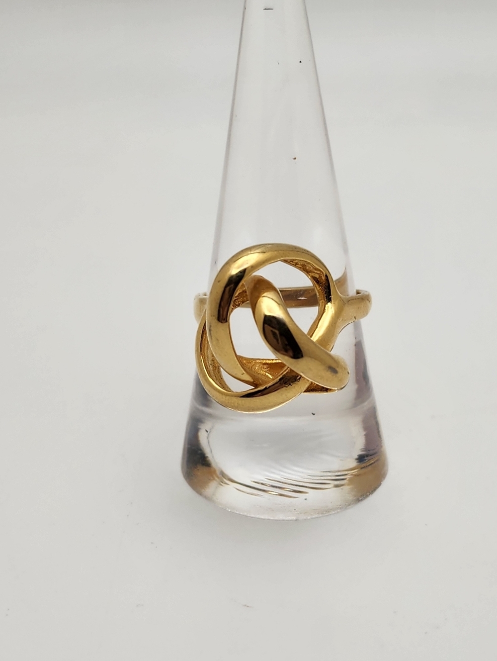 Vintage Aurora 18 Karat HGE Knot Ring (9)